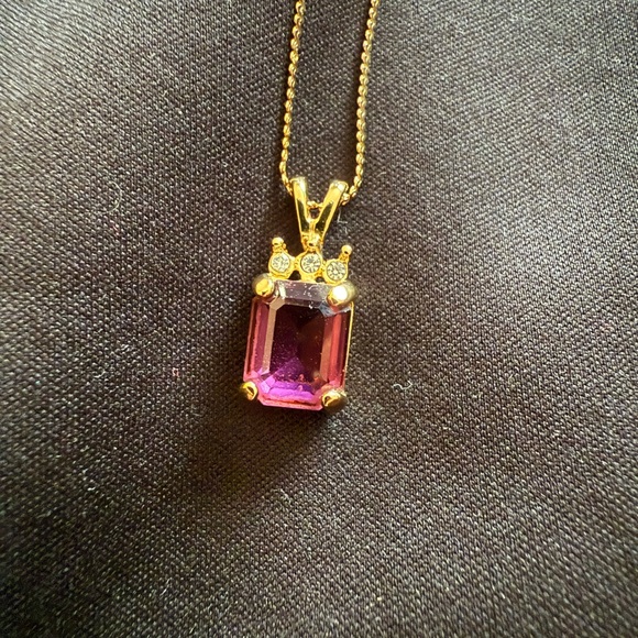 14k Gold Necklace with vintage Pendant - Picture 2 of 6